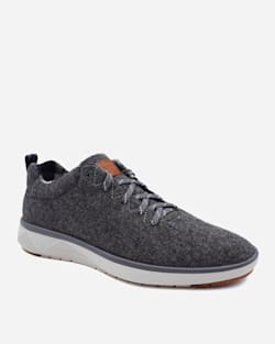 ALTERNATE VIEW OF WOMEN'S PENDLETON WOOL SNEAKERS IN GREY HEATHER image number 2