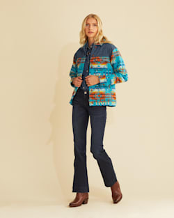 Wrangler X Women's Denim/Wool Jacket