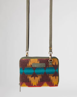 CROSSBODY ORGANIZER IN OLIVE GRAND MESA image number 1