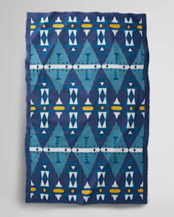 ALTERNATE VIEW OF SISKIYOU FEATHERWEIGHT WOOL SCARF IN BLUE image number 5