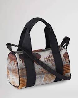 ALTERNATE VIEW OF PRAIRIE RUSH HOUR MINI DUFFLE BAG IN BLACK image number 2