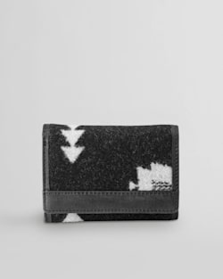 ROCK POINT TRIFOLD WALLET IN BLACK image number 1