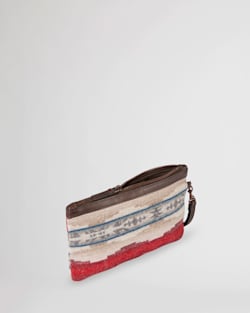 ALTERNATE VIEW OF ALAMOSA WRISTLET WALLET IN BROWN image number 2
