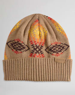 MERINO KNIT CAP IN TAN MISSION TRAILS image number 1