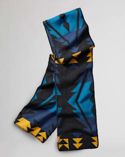 MERINO KNIT SCARF IN BLACK ECHO CANYON image number 1