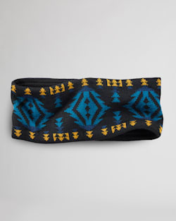 MERINO KNIT FLEECE LINED HEADBAND IN BLACK ECHO CANYON image number 1