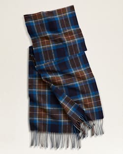 WHISPERWOOL MUFFLER IN ROYAL BLUE CENTURY PLAID image number 1