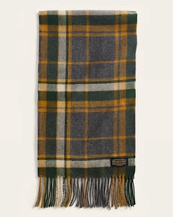 WHISPERWOOL MUFFLER IN CHARCOAL MULTI PLAID image number 1