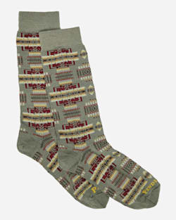 CHIEF JOSEPH CREW SOCKS IN SAGE image number 1