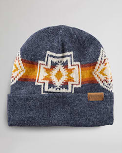 KNIT BEANIE IN NAVY HARDING image number 1