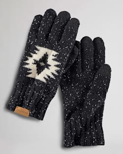 LAMBSWOOL TEXTING GLOVES IN CHARCOAL GREY ROCK POINT image number 1