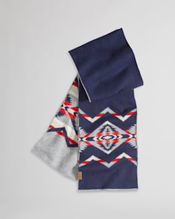 ALTERNATE VIEW OF LAMBSWOOL SCARF IN GREY TECOPA HILLS image number 2