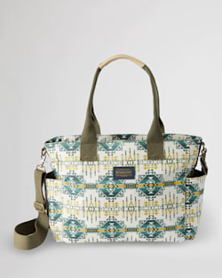 PILOT ROCK CANOPY CANVAS SUPER TOTE IN OLIVE image number 1