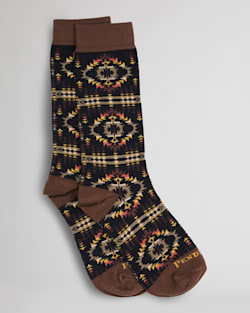 JUNIPER MESA CREW SOCKS IN SAND image number 1