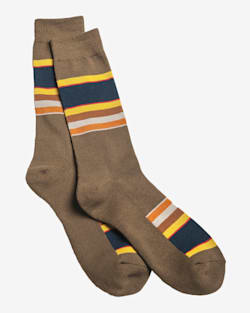 NATIONAL PARK STRIPE CREW SOCKS IN BADLANDS image number 1