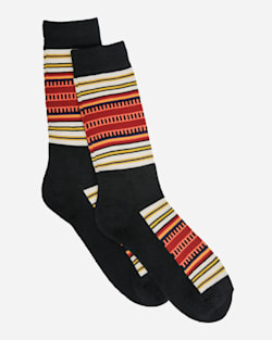 NATIONAL PARK STRIPE CREW SOCKS IN ACADIA image number 1