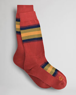 NATIONAL PARK STRIPE CREW SOCKS IN ZION image number 1