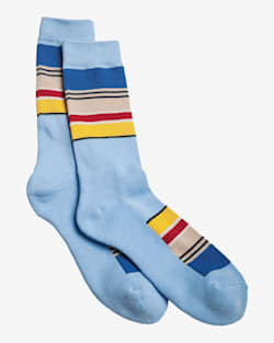 NATIONAL PARK STRIPE CREW SOCKS IN YOSEMITE image number 1