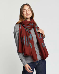 Shop Luxurious Harding Featherweight Wool Scarf