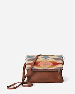 WYETH TRAIL FOLDOVER CLUTCH IN IVORY image number 1