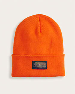 PENDLETON BEANIE IN ORANGE image number 1