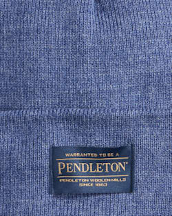 ALTERNATE VIEW OF PENDLETON BEANIE IN DENIM HEATHER image number 2
