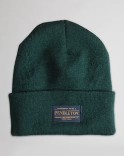 PENDLETON BEANIE IN HUNTER GREEN image number 1