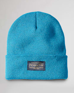 PENDLETON BEANIE IN TEAL image number 1