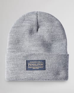 PENDLETON BEANIE IN LIGHT HEATHER GREY image number 1