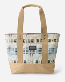 HARDING CANOPY CANVAS TOTE IN AQUA image number 1