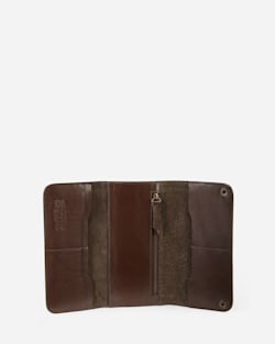 ALTERNATE VIEW OF SIERRA RIDGE TRADE WALLET IN BROWN image number 2