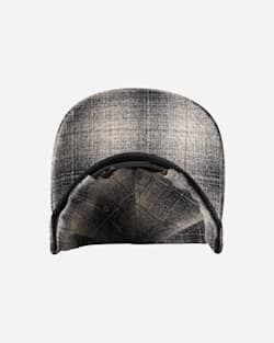 ALTERNATE VIEW OF WOOL HAT IN GREY/BLACK OMBRE image number 2