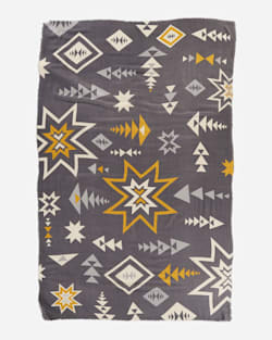 ALTERNATE VIEW OF FEATHERWEIGHT WOOL SCARF IN PLAINS STAR GREY image number 2