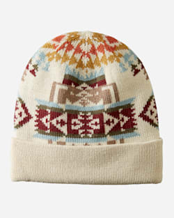 KNIT BEANIE IN CHIEF JOSEPH IVORY image number 1