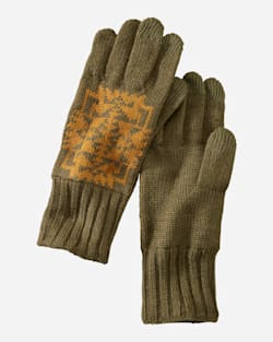 KNIT GLOVES IN CHIEF JOSEPH OLIVE image number 1