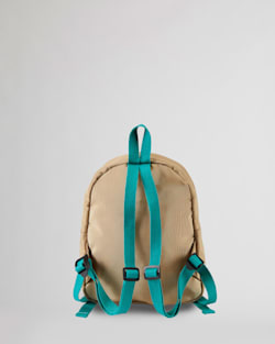 ALTERNATE VIEW OF LOS LUNAS CANOPY CANVAS  MINI BACKPACK IN TAN MULTI image number 2
