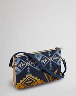 ALTERNATE VIEW OF PINTO MOUNTAINS LARGE THREE POCKET KEEPER IN NAVY/TAN MULTI image number 2