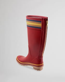 ALTERNATE VIEW OF WOMEN'S NATIONAL PARK TALL RAIN BOOTS IN ZION RED image number 2