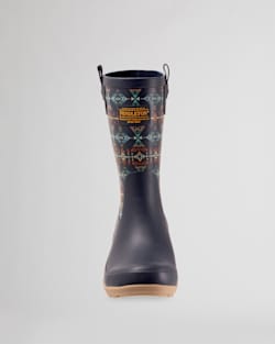 ALTERNATE VIEW OF WOMEN'S DIAMOND PEAK MID RAIN BOOTS IN NAVY image number 5