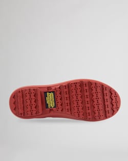 ALTERNATE VIEW OF WOMEN'S BRIDGER STRIPE CHELSEA RAIN BOOTS IN NAVY image number 3