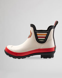 ALTERNATE VIEW OF WOMEN'S NATIONAL PARK CHELSEA RAIN BOOTS IN GLACIER PARK WHITE image number 6