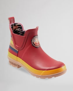 WOMEN'S NATIONAL PARK CHELSEA RAIN BOOTS IN ZION RED image number 1