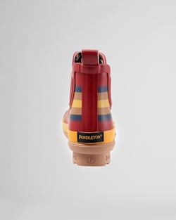 ALTERNATE VIEW OF WOMEN'S NATIONAL PARK CHELSEA RAIN BOOTS IN ZION RED image number 5