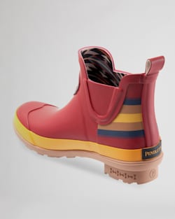 ALTERNATE VIEW OF WOMEN'S NATIONAL PARK CHELSEA RAIN BOOTS IN ZION RED image number 6