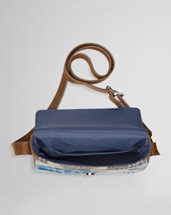 ALTERNATE VIEW OF SQUARE CROSSBODY BAG IN BLUE CHIEF JOSEPH image number 3