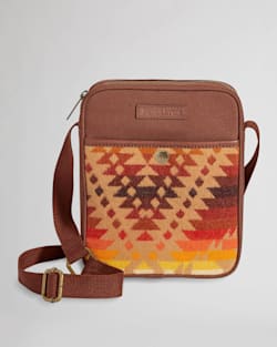 CROSSBODY SATCHEL IN BROWN MISSION TRAILS image number 1