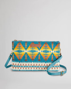 LARGE THREE POCKET KEEPER IN TURQUOISE SUMMIT PEAK image number 1