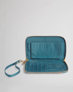 ALTERNATE VIEW OF SMARTPHONE WALLET IN TURQUOISE SUMMIT PEAK image number 3