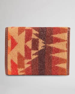 ALTERNATE VIEW OF TRIFOLD WALLET IN BROWN MISSION TRAILS image number 2