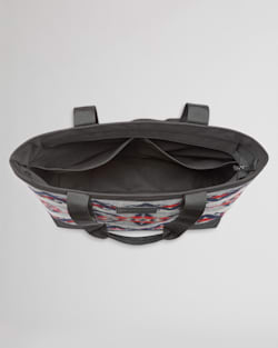 ALTERNATE VIEW OF TECOPA HILLS ZIP TOTE IN GREY image number 2